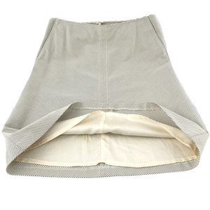 Banana Republic Diagonal Striped Lined Skirt 4P